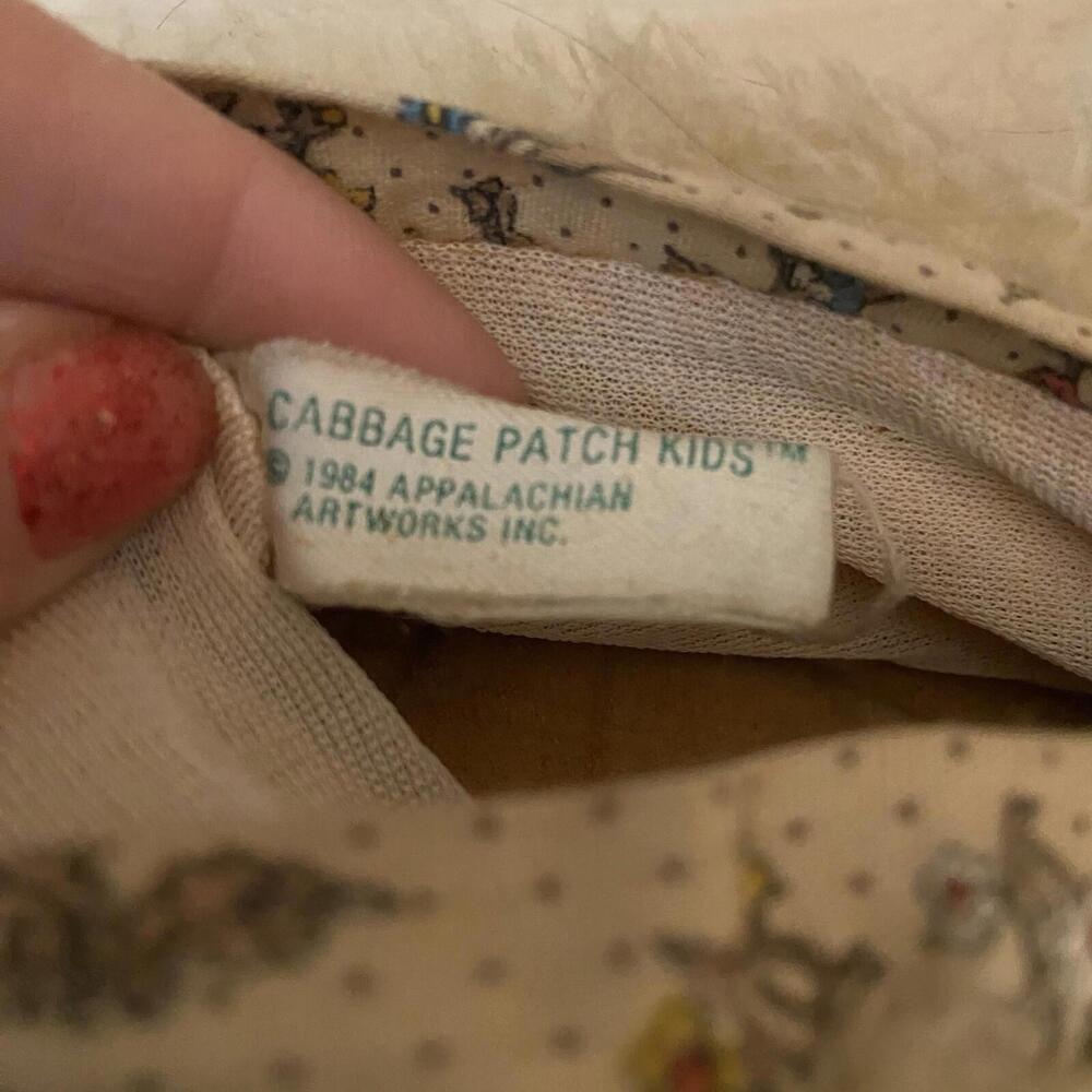Vtg Cabbage Patch Dolls Slippers 1984 - Picture 11 of 16